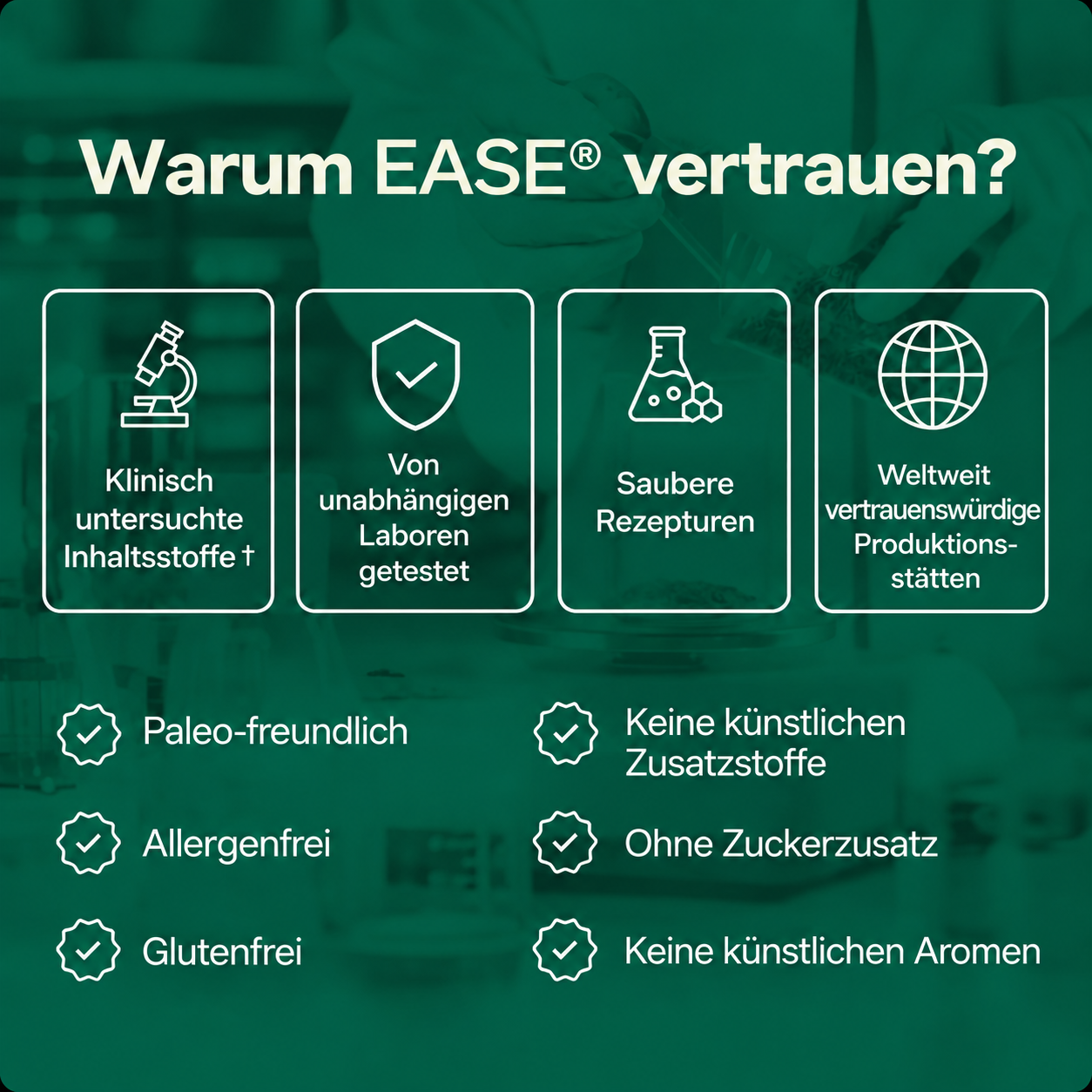 Ein ruhigerer Bauch beginnt hier
